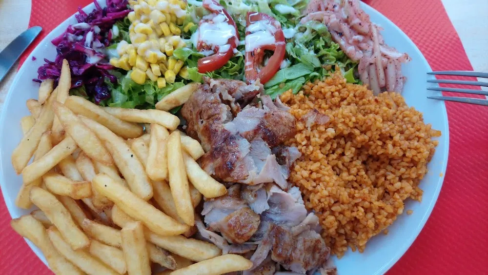 L'assiette Khébab Maison