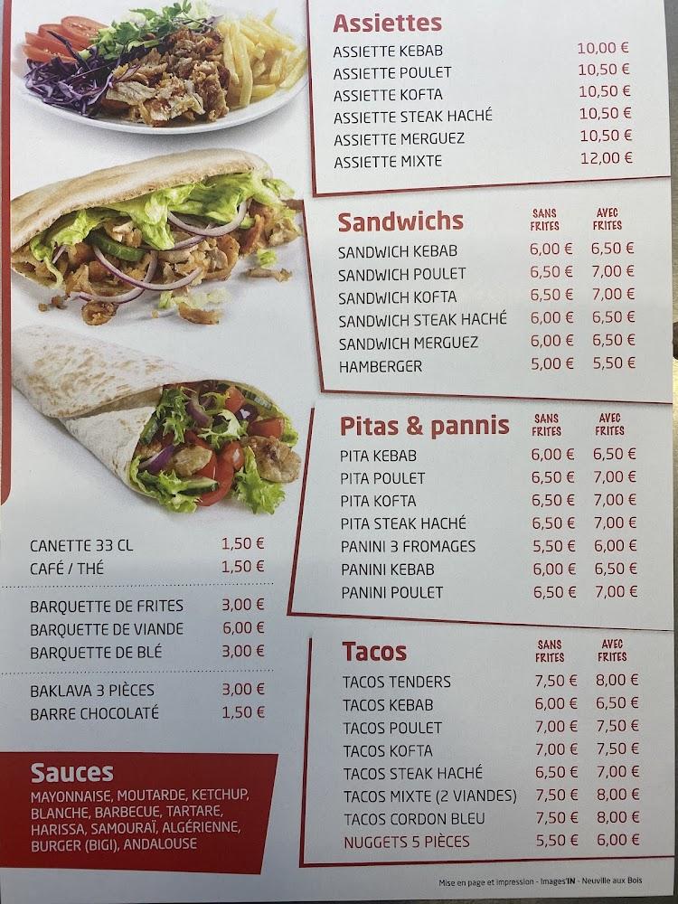 Avanoce & kebap - Menu Image 2